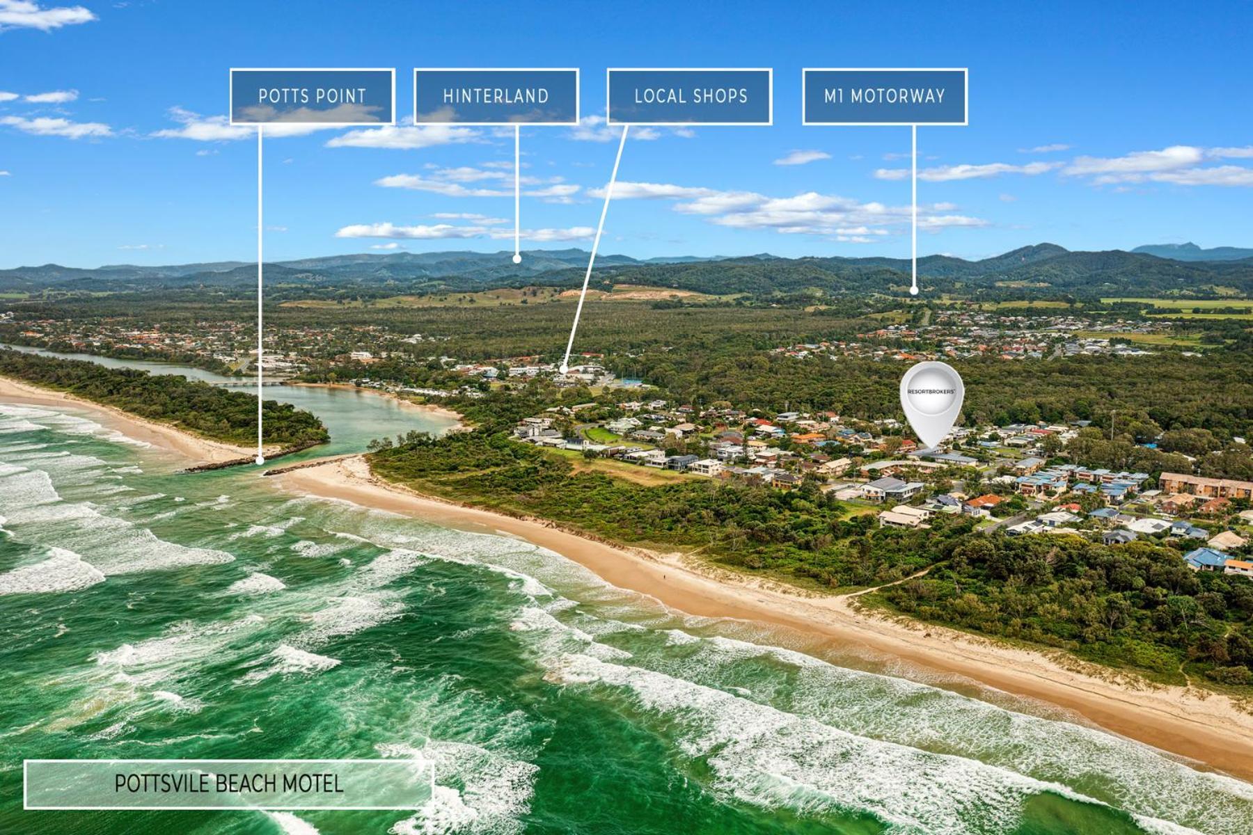 Pottsville Beach Motel Εξωτερικό φωτογραφία